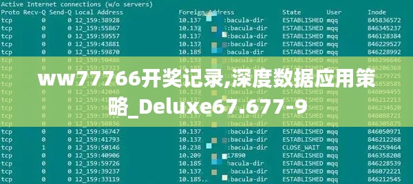 ww77766开奖记录,深度数据应用策略_Deluxe67.677-9