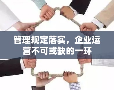 管理规定落实，企业运营不可或缺的一环