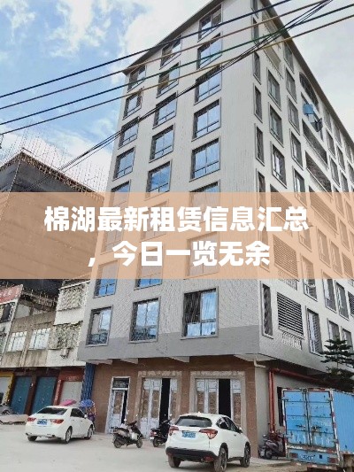 棉湖最新租赁信息汇总，今日一览无余
